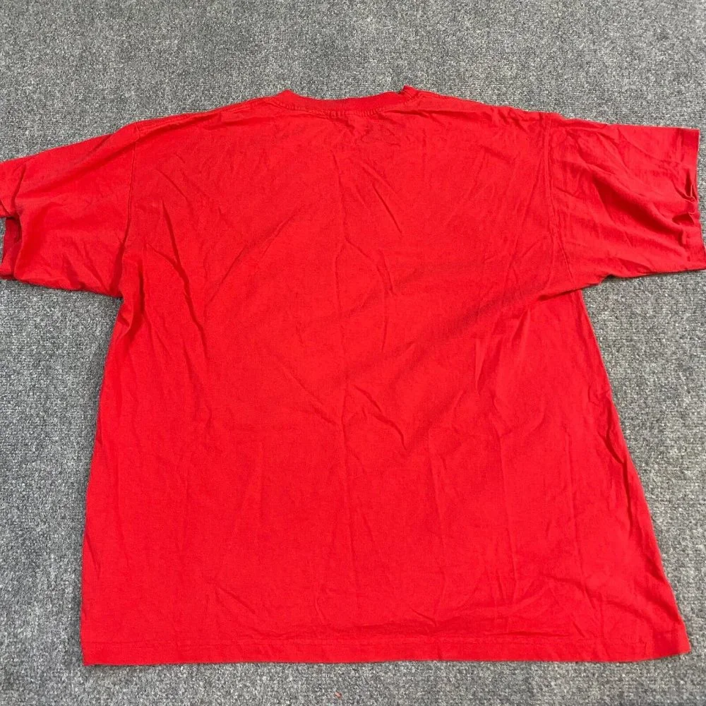 Rugid Sport T-shirt 2XL Red Vintage Murina Made in USA Kenneth D. Fagan - Picture 6 of 7